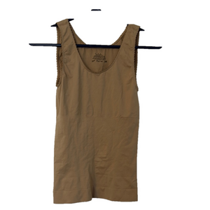 Luleh Women's Tan Shape-wear Tank Top Size XL